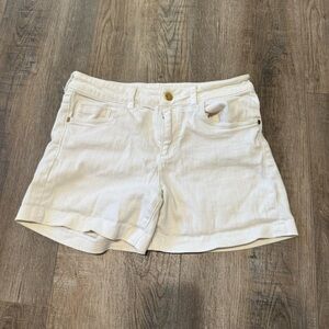 Anthropologie Pilcro and the Letterpress White Shorts Size 29